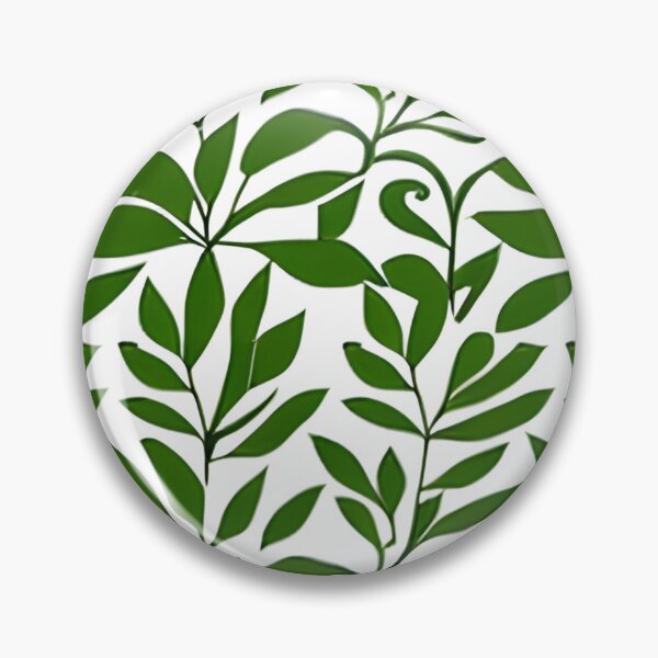 Item preview, Natural Green Chain Leaves Pattern designed and sold by Liza36designs.