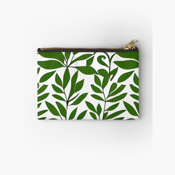 Item preview, Natural Green Chain Leaves Pattern designed and sold by Liza36designs.
