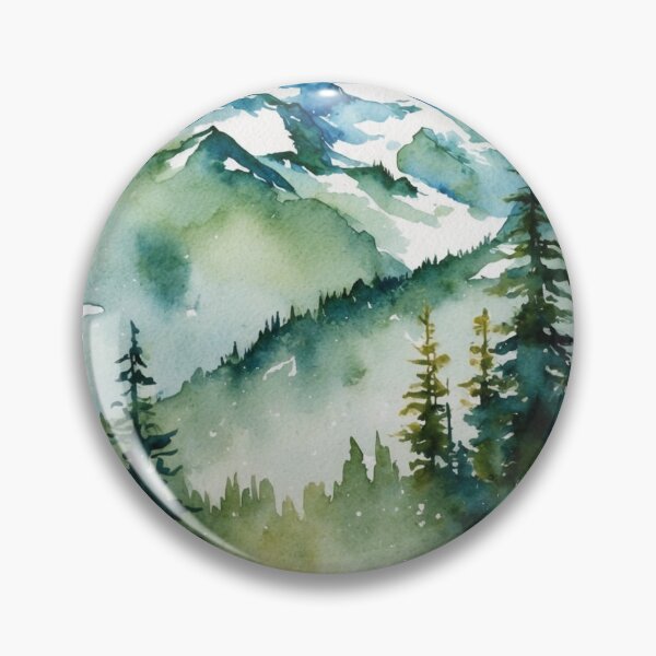 Item preview, Mount Rainier National Park Postcard Vintage Retro Travel Vintage designed and sold by TravelPostcardGems.