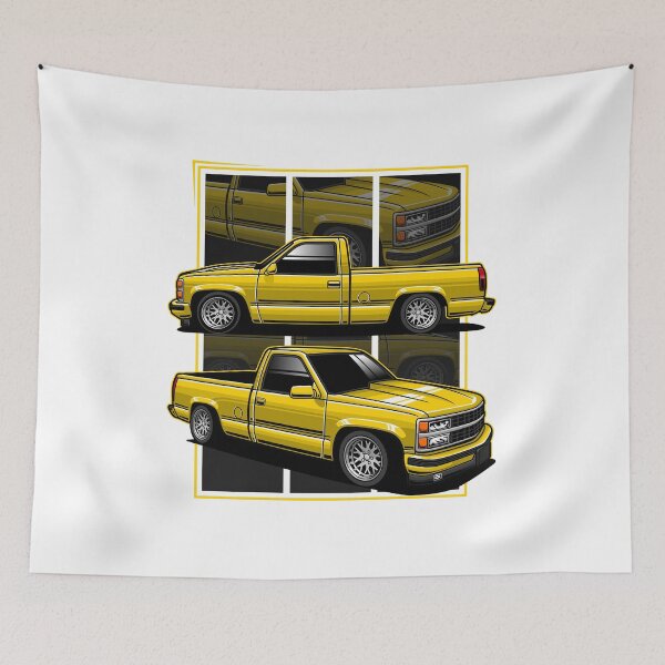 Item preview, Chevrolet C/K 1500 Yellow designed and sold by vektoranda.
