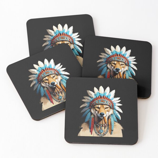 Item preview, Coyote Coyotero Native Design designed and sold by Adverity.