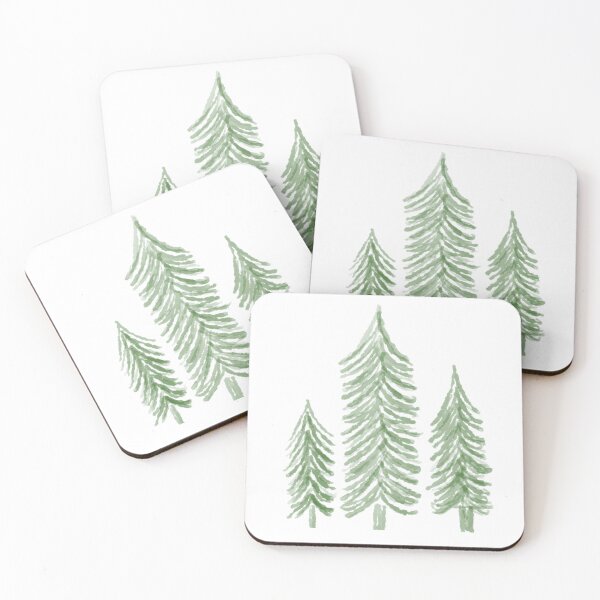 Item preview, Three trees watercolor  designed and sold by dudaoliveira.art.