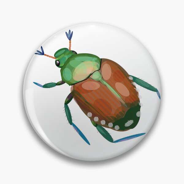 Item preview, Popillia japonica, Japanese Beetle designed and sold by Benny-and-Bea.