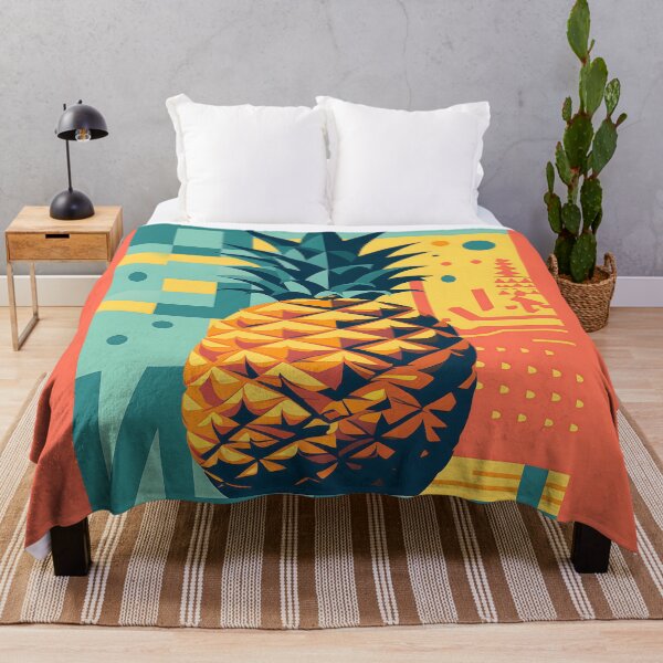 Item preview, Retro Pineapple Vibes designed and sold by SQSHD-Pineapple.