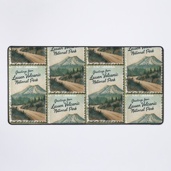 Item preview, Lassen Volcanic National Park Postcard Vintage Retro Travel Vintage designed and sold by TravelPostcardGems.