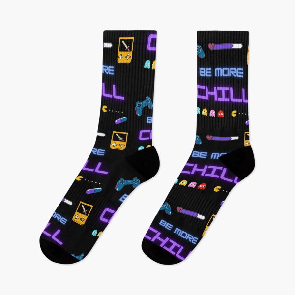 Item preview, Logotipo de Be more chill con juegos retro designed and sold by MusicalCreator.