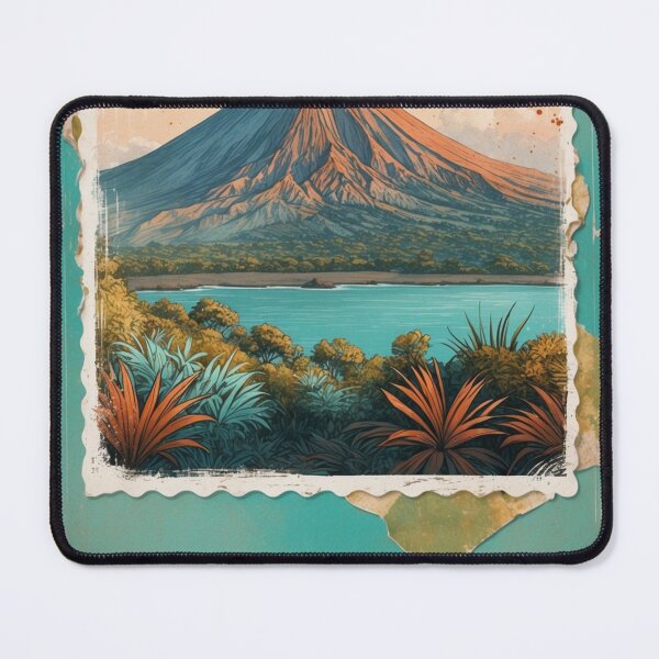 Artikelvorschau, Hawaii Volcanoes Nationalpark Postkarte Vintage Retro Reise Vintage entworfen und verkauft von TravelPostcardGems.
