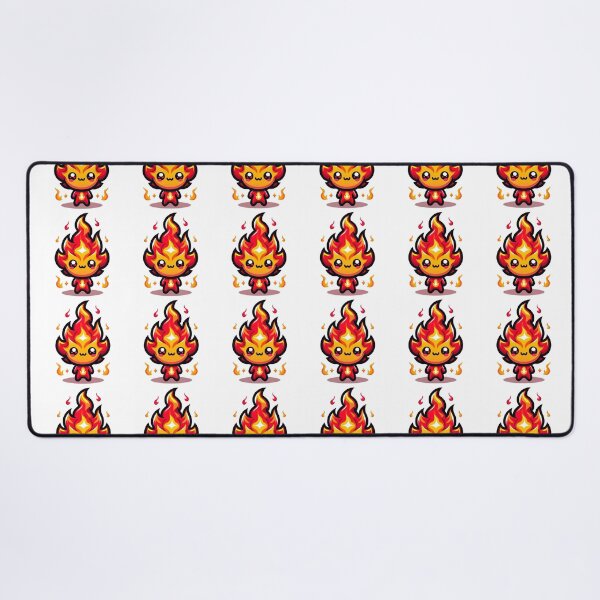 Item preview, Fire Elemental Chibi Art | Fiery Element Cute Design designed and sold by NipponLifestyle.