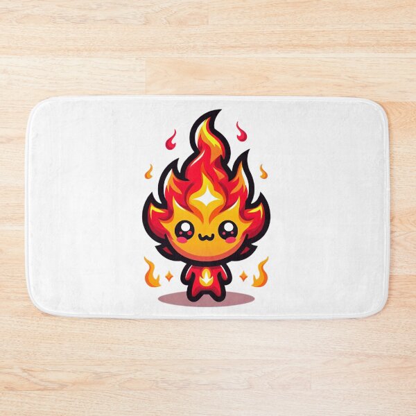 Item preview, Fire Elemental Chibi Art | Fiery Element Cute Design designed and sold by NipponLifestyle.