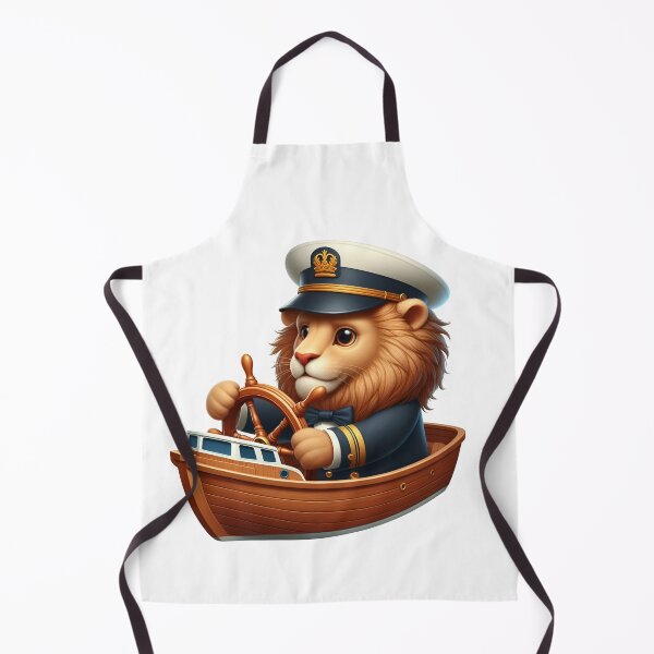 Item preview, Captain Lion Steers the Ship designed and sold by daruneenok.