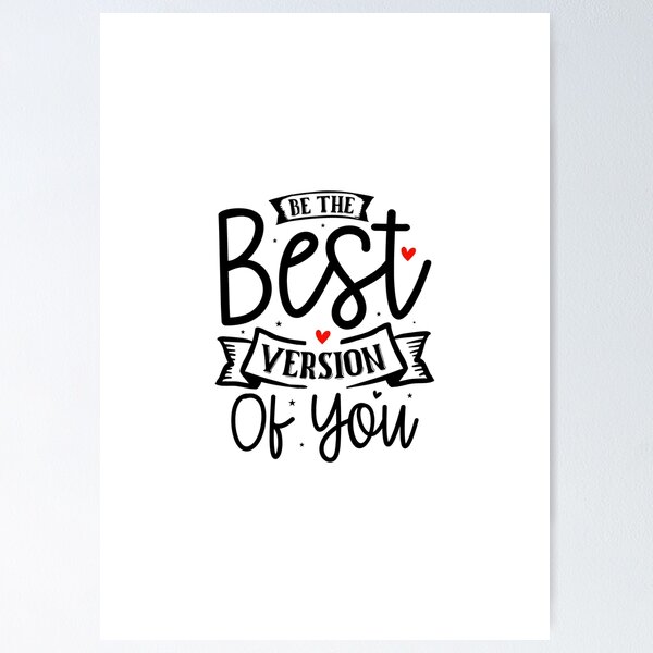Item preview, Be The Best Version Of You designed and sold by Made-by-Gus.