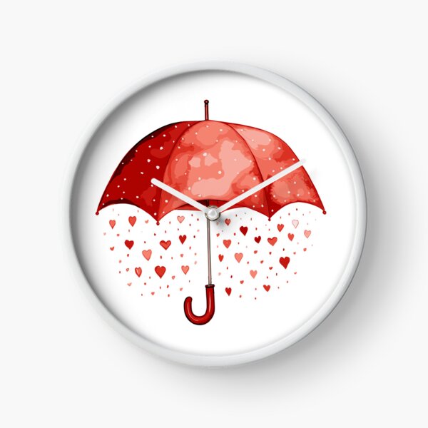 Item preview, Red Umbrella in Love Rain designed and sold by Liededrom..