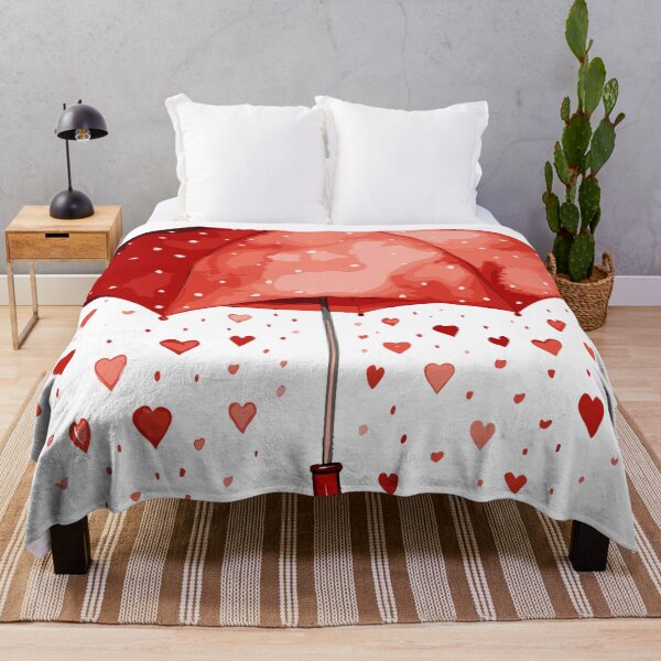 Item preview, Red Umbrella in Love Rain designed and sold by Liededrom..