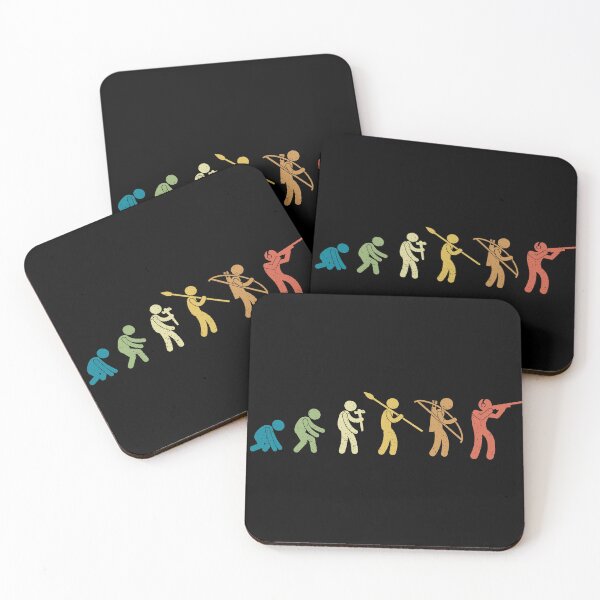 Item preview, Clay Shooting Development Retro Sunset Colors designed and sold by kapsell.