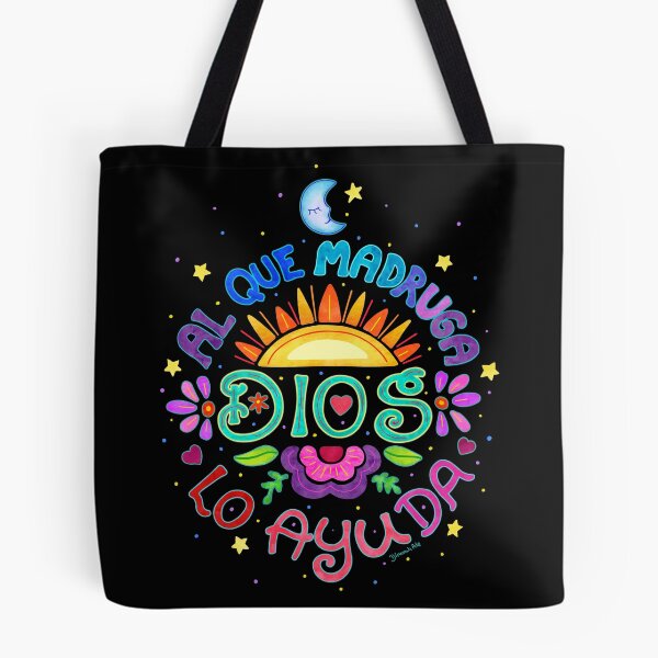 Item preview, Mexican Phrase "Al que madruga Dios lo ayuda" designed and sold by DinorahAle.