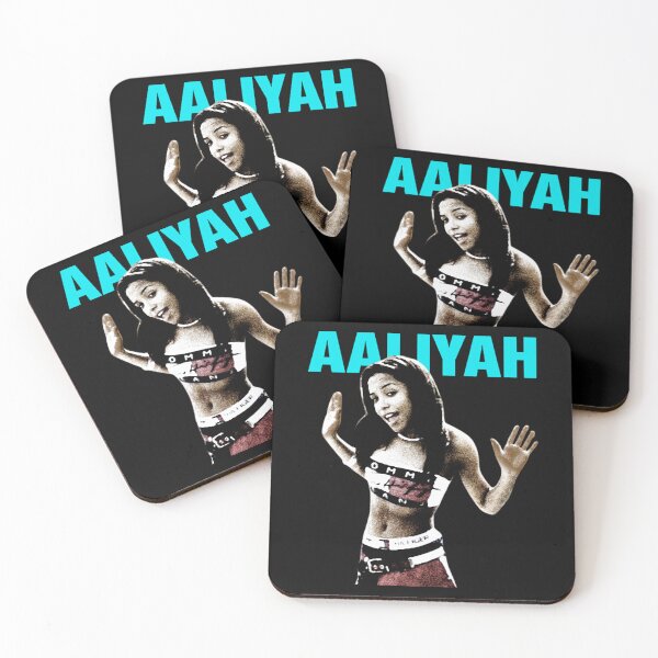 Item preview, Aaliyah: The Queen of R&B - Vintage Poster	 designed and sold by GoshornMo.