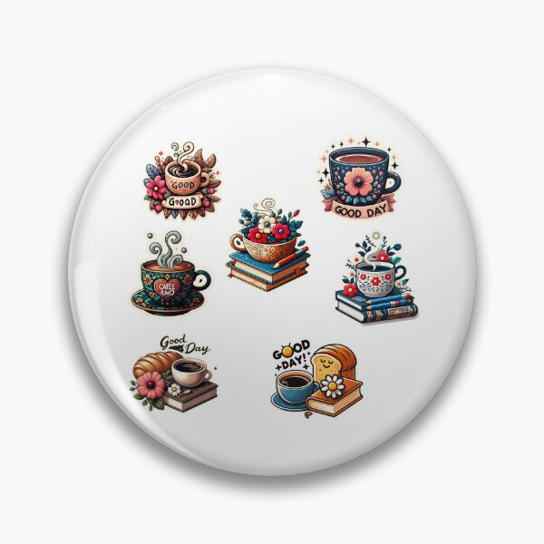 Item preview, PACKS OF 7 COFFEE STICKERS  designed and sold by LaydaS.