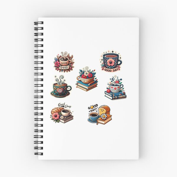 Item preview, PACKS DE 7 STICKERS CAFÉ  designed and sold by LaydaS.
