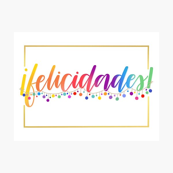 Artikelvorschau, Felicidades mit Pom-Girlande entworfen und verkauft von Julia Covarrubias.