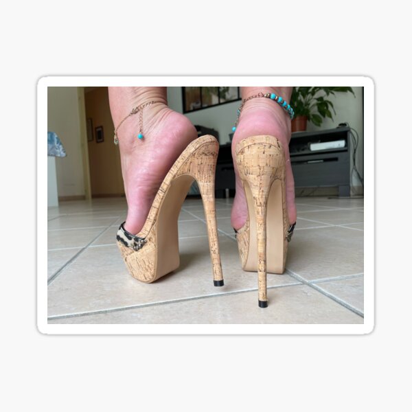 Item preview, Mules with very high heels designed and sold by AuxpiedsdemaDo.