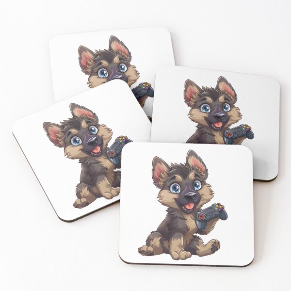 Item preview, Gamer German Shepherd designed and sold by Wormy-23.