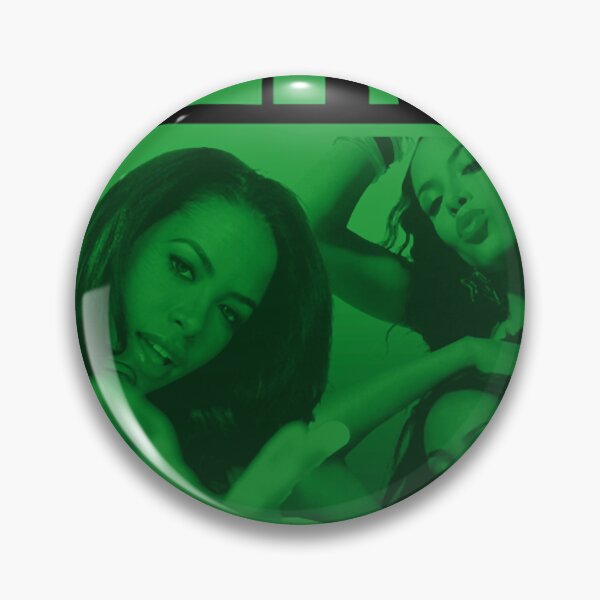 Item preview, Iconic Aaliyah Tribute: Timeless R&B Legend  green designed and sold by GoshornMo.