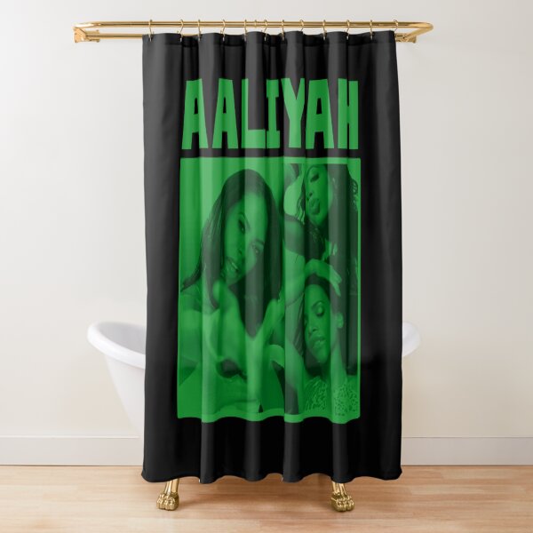 Item preview, Iconic Aaliyah Tribute: Timeless R&B Legend  green designed and sold by GoshornMo.