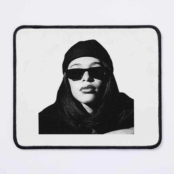 Item preview, CIconic Aaliyah Tribute: Timeless R&B Legend glass designed and sold by GoshornMo.