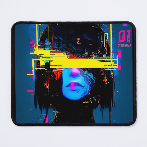 Item preview, Vaporwave Aesthetic Glitch Girl designed and sold by ShurikenStar.