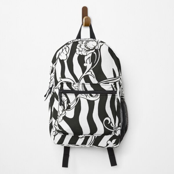Artikelvorschau, Ornamentale Blumen auf Zebra-Print entworfen und verkauft von UrbanCult-Store.