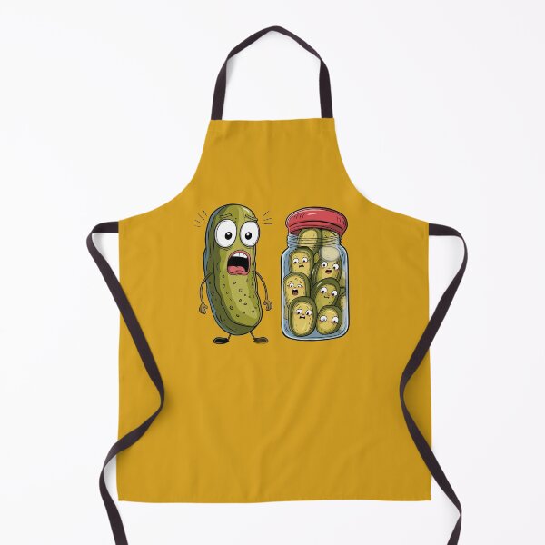 Item preview, Funny Pickle Surprise Cucumber And A Jar Of Sliced Pickles designed and sold by Fatimah Saeed.