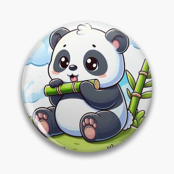Item preview, Panda Eating Bamboo designed and sold by istoriadesign.