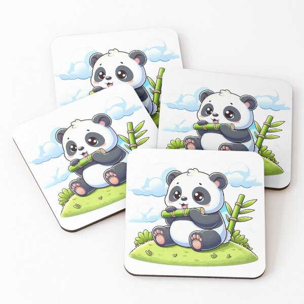 Item preview, Panda Eating Bamboo designed and sold by istoriadesign.