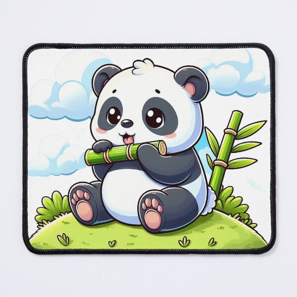 Item preview, Panda Eating Bamboo designed and sold by istoriadesign.