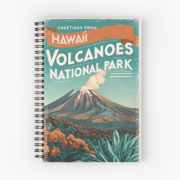 Item preview, Hawaii Volcanoes National Park Postcard Vintage Retro Travel Vintage designed and sold by TravelPostcardGems.