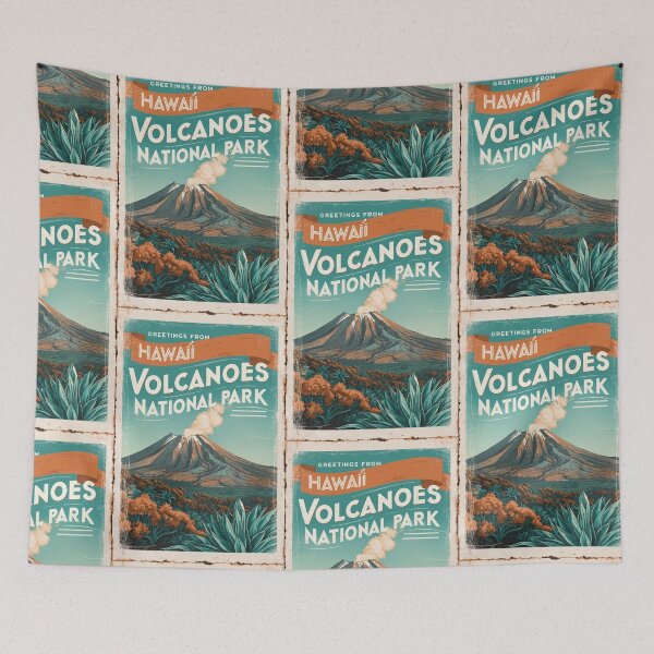 Item preview, Hawaii Volcanoes National Park Postcard Vintage Retro Travel Vintage designed and sold by TravelPostcardGems.