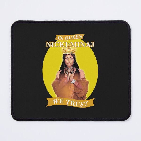 Item preview, In Queen Nicki Minaj We Trust Artwork, in Yellow designed and sold by goldsaturnmerch.