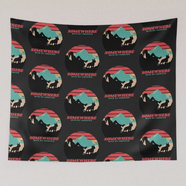 Item preview, Somewhere With My Frenchie French Bulldog Mom Gift  designed and sold by Guarddogdrive.
