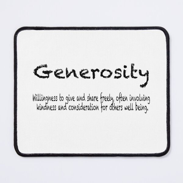 Item preview, Generosity designed and sold by Frozigraphie.