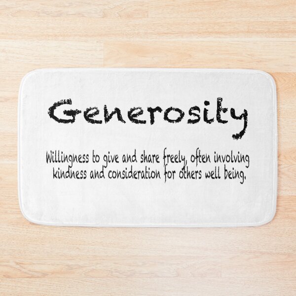 Item preview, Generosity designed and sold by Frozigraphie.