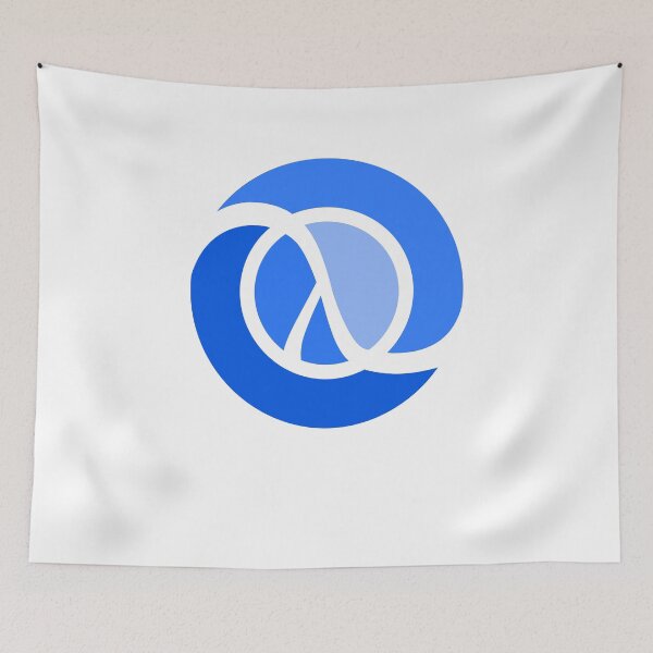 Item preview, Clojure Programming Language Blue Logo T-Shirt designed and sold by Rainwater Merch.