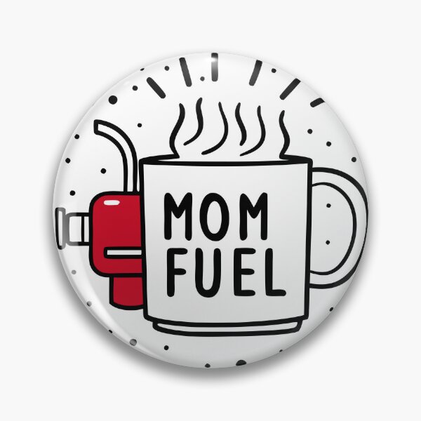 Item preview, MOM FUEL coffee cup for coffee lovers designed and sold by NBazilenco.