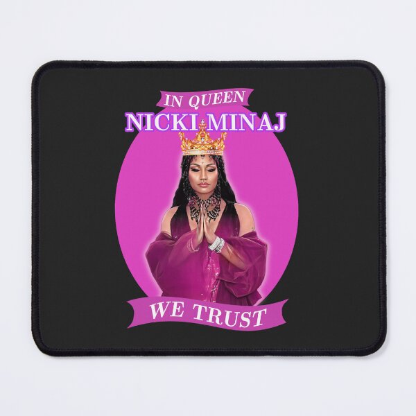 Item preview, In Queen Nicki Minaj We Trust Artwork, in Pink designed and sold by goldsaturnmerch.