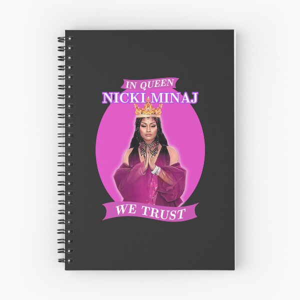 Item preview, In Queen Nicki Minaj We Trust Artwork, in Pink designed and sold by goldsaturnmerch.