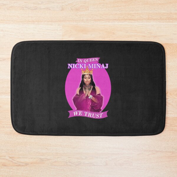 Item preview, In Queen Nicki Minaj We Trust Artwork, in Pink designed and sold by goldsaturnmerch.