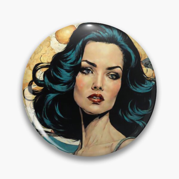 Item preview, Comic Style Space Woman designed and sold by Planetporridge.