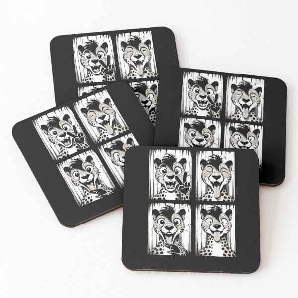 Item preview, African Cheetah Zoo Photobooth Quirky Funny Safari Animal designed and sold by Dressed For  Duty.