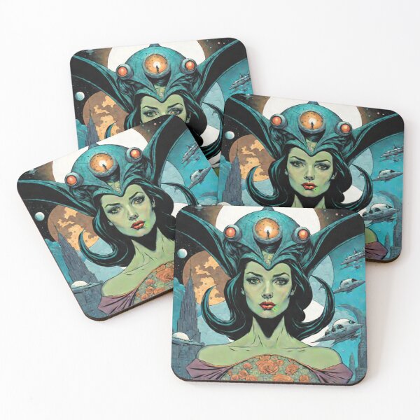 Item preview, Space Woman Art designed and sold by Planetporridge.