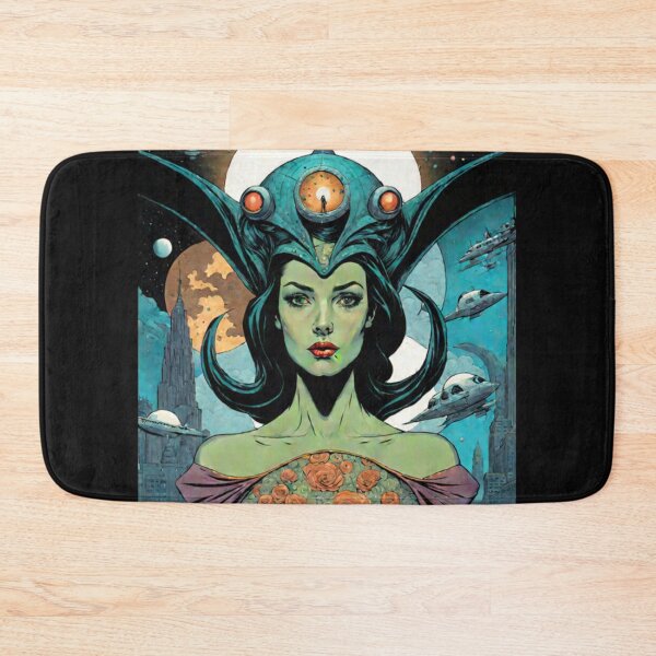 Item preview, Space Woman Art designed and sold by Planetporridge.