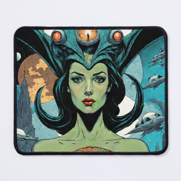 Item preview, Space Woman Art designed and sold by Planetporridge.